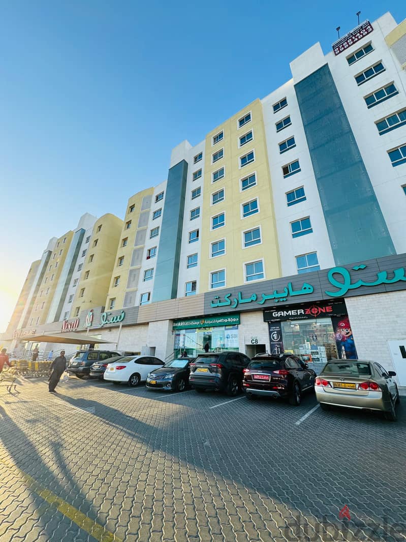 1 BHK Furnished apartment Location: Nesto Building Al Hail dyers 5