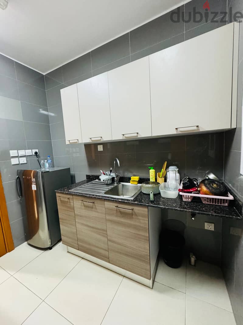 1 BHK Furnished apartment Location: Nesto Building Al Hail dyers 6