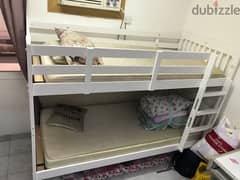 very good condition  double layer childrens bed and cot for sale