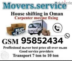movers  and packing house shifting transportation services all Oman 0
