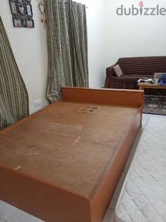 queen size cot without matress 0