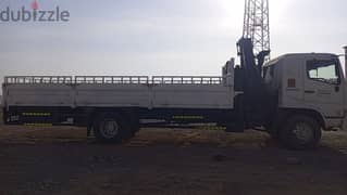 12 ton mitsubishi 2014 with 6.3 hiab crane for sale