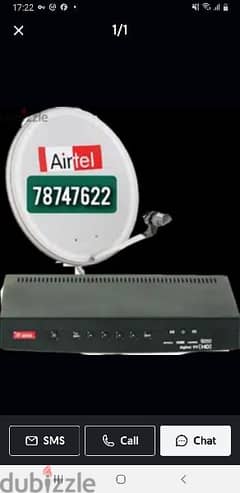 satellite technician airtel Nileset arabset  installation 0