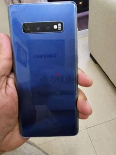 Samsung Galaxy S10 plus dual sim, working and excellent condition