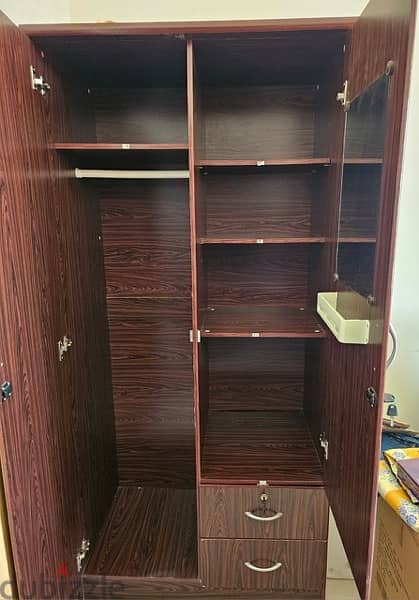 2 cupboards of same dimensions,30 OMR each. used, in good condition. 1