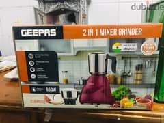 Geepas brand new mixer grainter for sale ( box not opened)