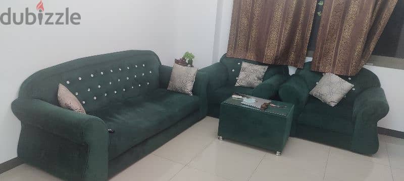 Furniture Sofa Set - RO 55 and Cupboard - RO 15 2