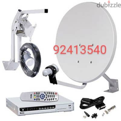 Home service  Nileset Arabset Airtel DishTv osn fixingSatellite dish