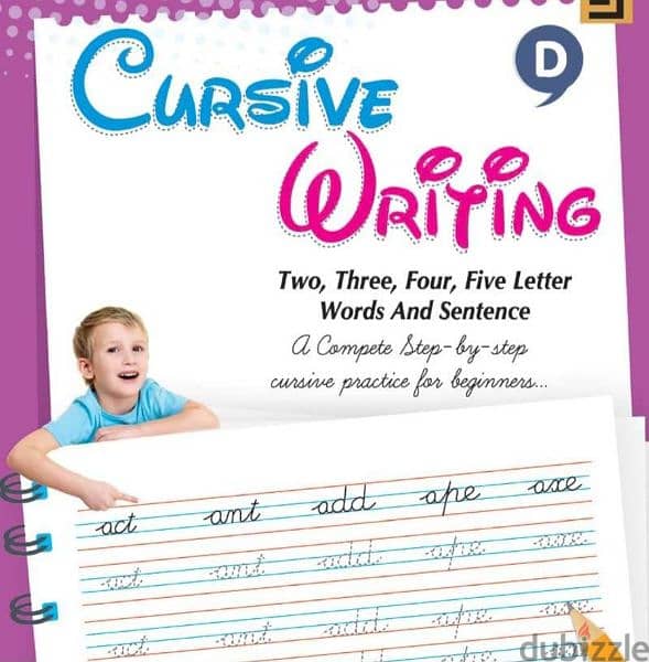 Children under 12 years  ,Classes for Cursive hand writing 1