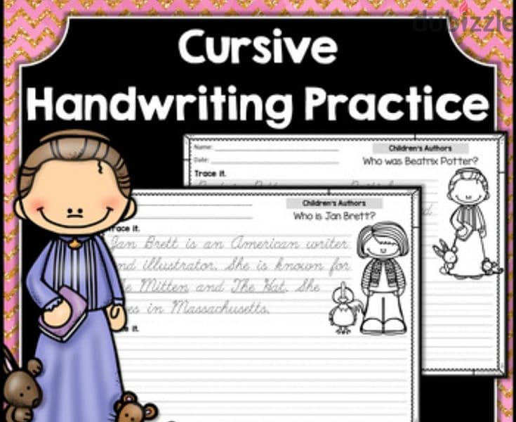 Children under 12 years  ,Classes for Cursive hand writing 3