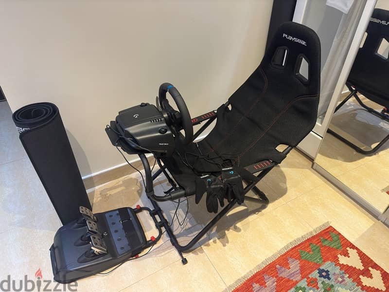 سكان بلايستيشن ٥ وكرسي سباق | Playseat & G923 steering wheel 6
