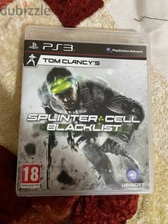 Splinter Cell Blacklist for PlayStation 3