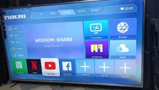I have tv Nikai LED smart 4k android latest model available for sale 0
