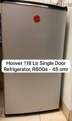 Hoover refrigerator ثلاجة