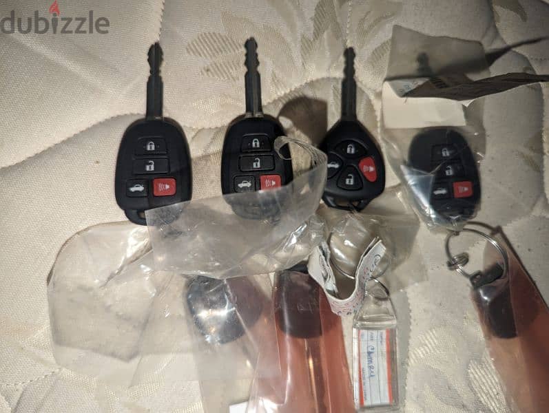original keys of toyota cars for sale with remote 1