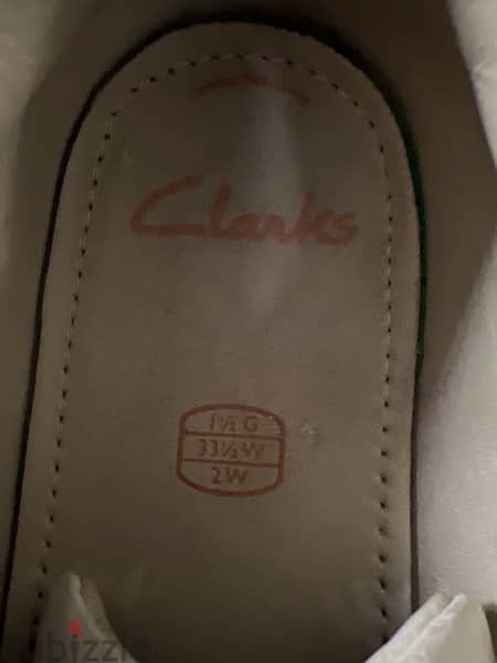 Clarks shoes for kids size 33 1/2 1