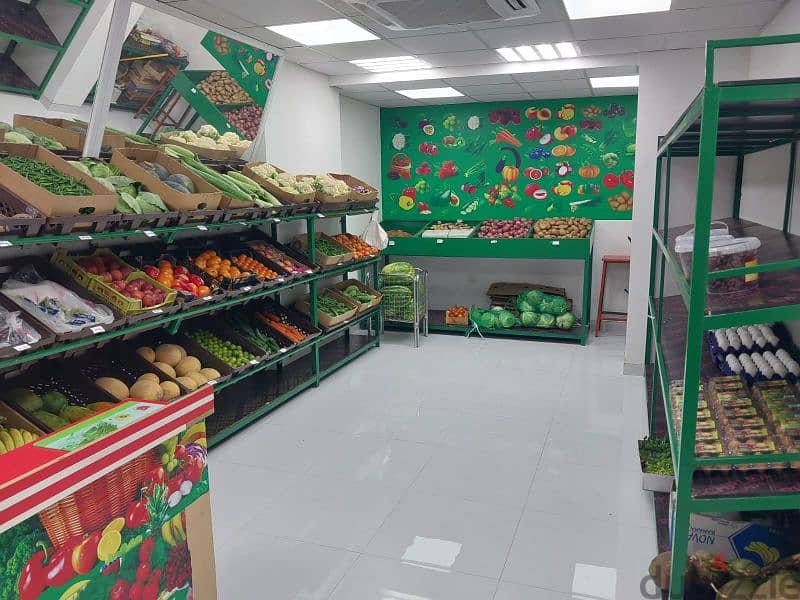 Vegetable and Fruits Shop for Sell 1
