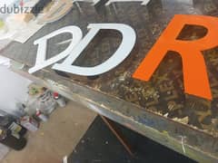 3D Latter Led sign board
