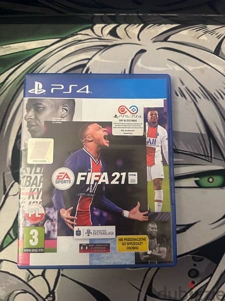 ps4 pro with fifa21 ,big mousepad and nacon controller 1