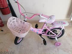 small girl cycle