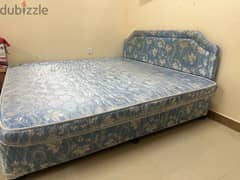 a double bed in a good condition