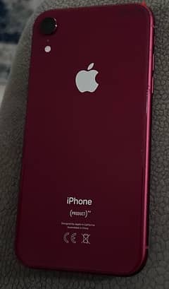 iPhone XR red 128 GB 85 % battery