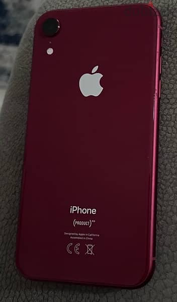 iPhone XR red 128 GB 85 % battery 0