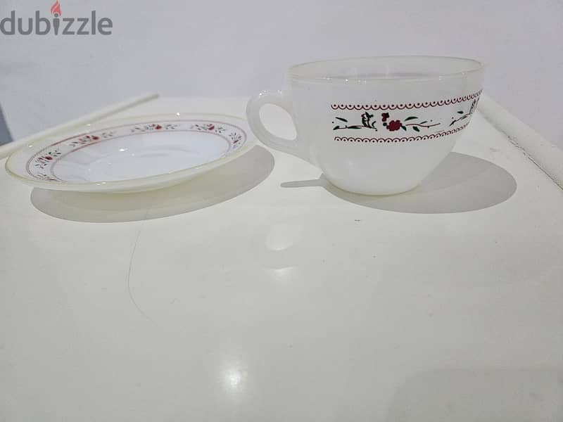 6 cup and saucer set for sale 1