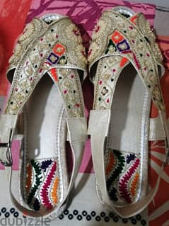Traditional Pakistani Shoes.