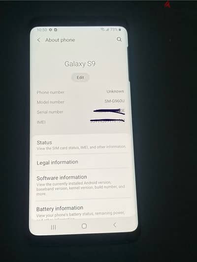 Samsung Galaxy s9 64GB سامسونج