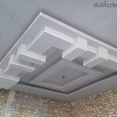 Good service gypsum board working and painting service
