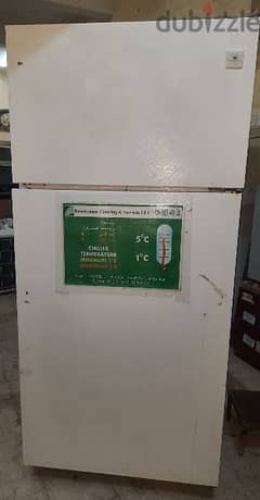 u. s. a  refrigerator in good condition. 0