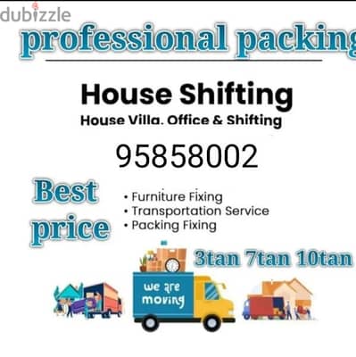 Muscat Mover carpenter house  shiffting  TV curtains furniture fixing