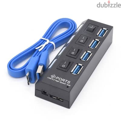 HUB USB 3.0 - 4 Ports موزع يو اس بي