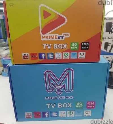 new Android box with the 1 year subscription