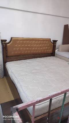 Super King Size Bed with Metress