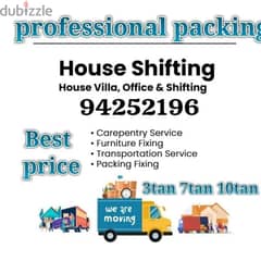 Sohar to Muscat House shifting service (Sohar Packers and Movers )