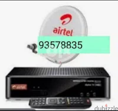 Nilsat arabsat dish Airtel pakast tata saky All satellite