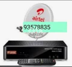 Arabsat nilesat Airtel dishtv install and setting.