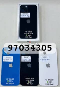 iPhone 13-128 gb 05-09-2024 apple warranty 100% battery health clean 0