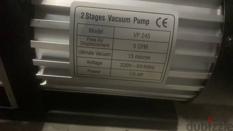 new vacuum pump AC 2
