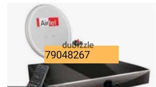 Dish Fixing All satellite Airtel/nilesat Arabset.