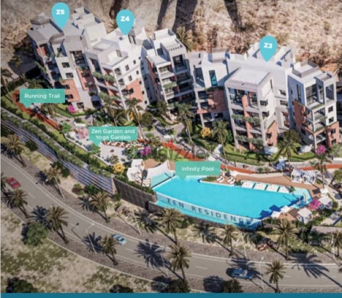 1-BEDROOM APARTMENT WITH POOL VIEW IN MUSCAT BAY 4