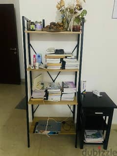 Book Rack and Bed side table for sale