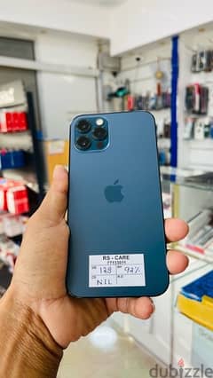 iPhone 12 Pro, 128gb Blue Arabic 0