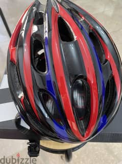 Cycle Helmet and Air Pump