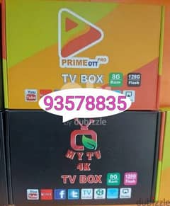 Tv Box with one year subscription
