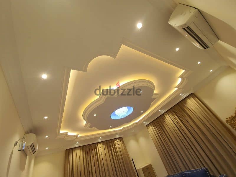 decor, gypsum ceiling, gypsum partition, painting 98092729 2