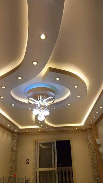 decor, gypsum ceiling, gypsum partition, painting 98092729 4