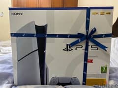 A brand new PS5 slim disk edition